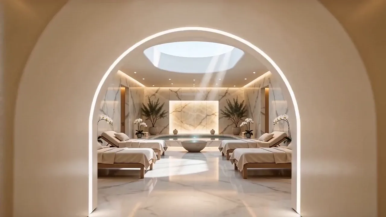 Demo NOVA — clínica de estética avanzada, sala de tratamientos