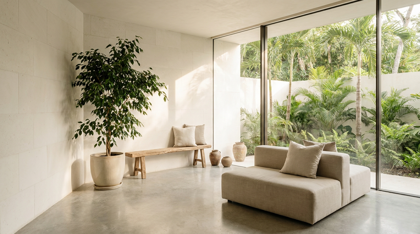 Clínica Marea waiting area