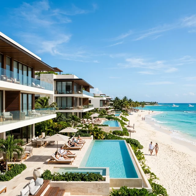 Marketing inmobiliario de lujo en Cancún - guía estratégica 2026 con AEO, IA y Meta Ads