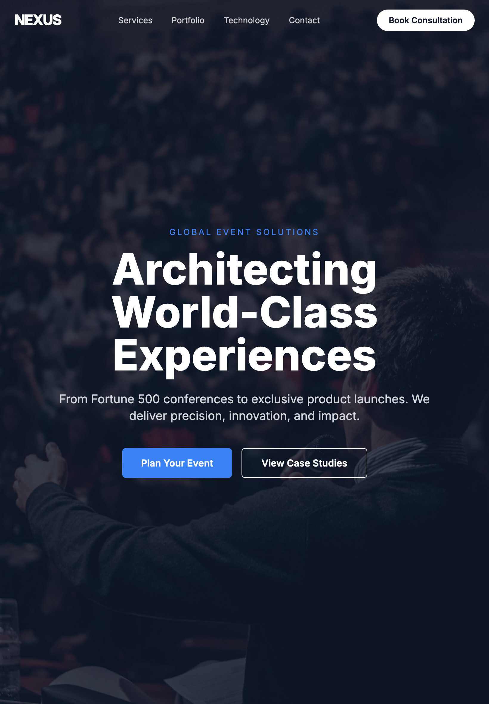 Events Corporate iPad