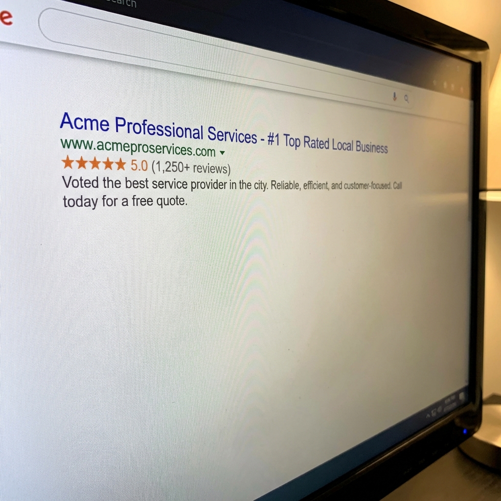 Google Ranking Proof #1