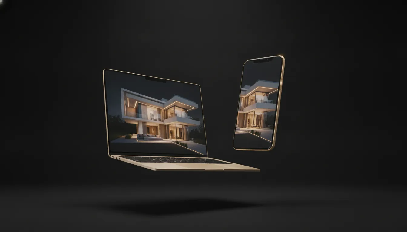 Premium real estate website built by JegoDigital
