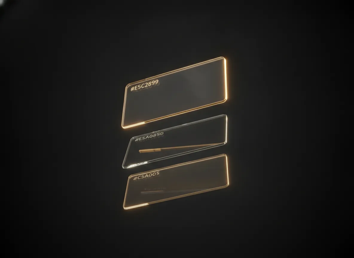 Tarjetas de resultados apiladas con la primera iluminada