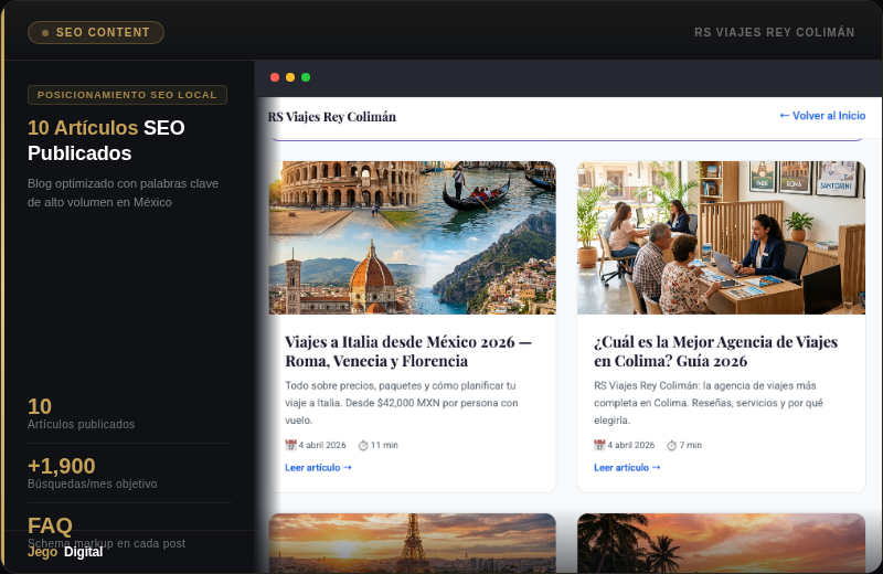 SEO Blog Library — 10 Articles Published