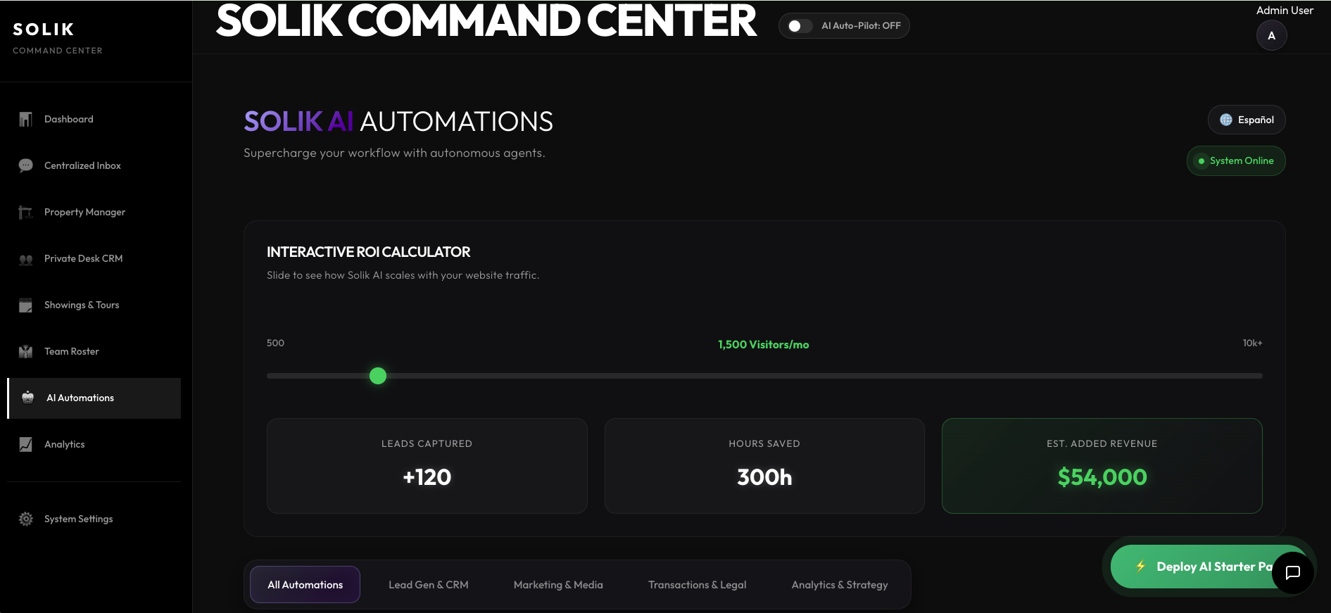 AI Automation Center