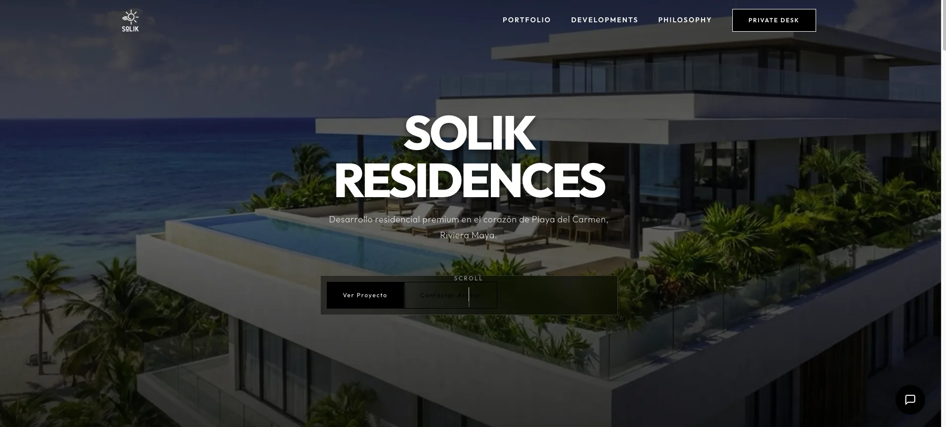 Solik Real Estate website built by JegoDigital